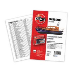 Airfix - 1/72 DECAL SHEET RNLI SHANNON CLASS LIFEBOAT A55015 (6/24) *