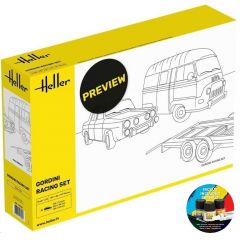 Heller - 1/24 STARTER KIT GORDINI RACING SET (9/23) *