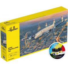 Heller - 1/72 STARTER KIT SUPER CONSTELLATION TWA (9/23) *