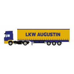 Minis - 1/160 MAN F90 GARDINENPL.-SATTELZUG LKW AUGUSTIN (?/23) *