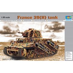 Trumpeter - 1/35 France 39(H) Tank Sa 38 37mm Gun - Trp00352