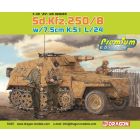 Dragon - 1/35 SD.KFZ.250/8 W/7.5CM K.51 L/24 (1/24) *