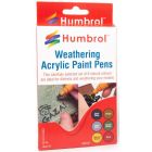 Humbrol - Humbrol Weathering Pens (6/22) *hav0100