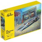 Heller - 1/24 CAR TRANSPORTER TRAILER (6/23) *