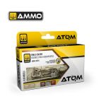 Ammo Mig Jimenez - ATOM ACR. PAINT SET TOOLS COLORS 6 JARS (7/24) *