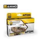 Ammo Mig Jimenez - ATOM ACR. PAINT SET KING TIGER EXT. COLORS 6 JARS (8/24) *