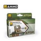 Ammo Mig Jimenez - ATOM ACRYLIC URBAN DIORAMA COLORS 6 JARS 20 ML (8/24) *