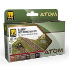 Ammo Mig Jimenez - ATOM RAILWAY FAST METHOD PAINT SET (10/24) *