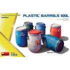 MiniArt - 1/24 PLASTIC BARRELS 100L 6 PCS. (7/24) *