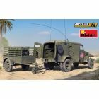 MiniArt - 1/35 U.S. ARMY K-51 RADIO TRUCK W/ K-52 TRAILER (?/23) *