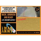 1ManArmy - 1/48 GERMAN AIRCRAFT DASHED LINES SET (?/24) *