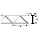 Plastruct - TRUSS OPEN WEB WARREN ST.2 3.2x4.8x1.6MM 150 MM 2X OWTS-4