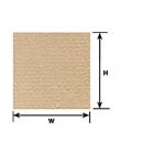 Plastruct - SHEET COARSE STUCCO WH. 0.5x300x175MM 2X PS-71