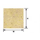 Plastruct - 1/200 SHEET RANDOM STONE BEIGE 0.5x300x175MM 2X PS-76