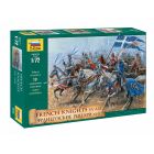 Zvezda - 1/72 FRENCH KNIGHTS XV CENTURY (8/24) *