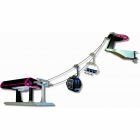 Jagerndorfer - Ski Lift Circulation Black/red (1:32) (Jc84391)