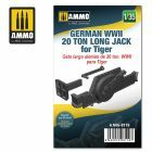 Mig - 1/35 German Wwii 20 Ton Long Jack For Tiger (3/21) *