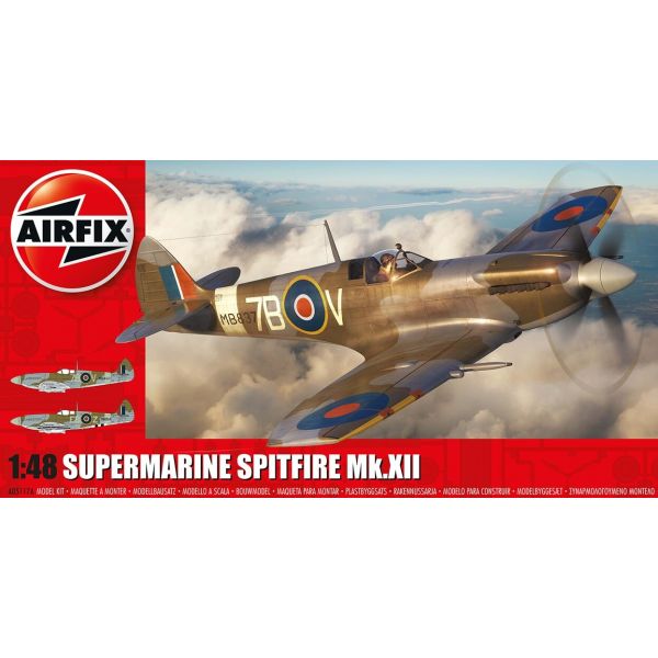Automatisch ik ben ziek Neerduwen Airfix - 1:48 Supermarine Spitfire Mk.xii (4/22) *af05117a kopen? |  Modelomondo