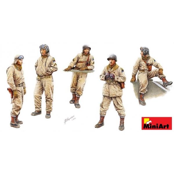 MiniArt U.S. Tank Crew NW Europe. Special Edition