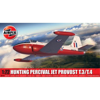 Airfix - 1/72 HUNTING PERCIVAL JET PROVOST T.3/T.4 (6/24) *