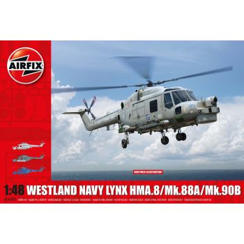 Airfix - 1:48 Westland Navy Lynx Mk.88a/hma.8/mk.90b (6/22) *af10107a