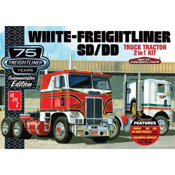 AMT - 1/25 WHITE FREIGHTLINER 2/1 SC/DD CABOVER TRACTOR (?/24) *