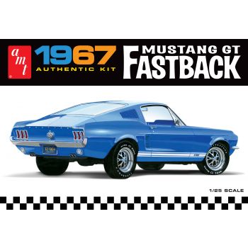 AMT - 1/25 FORD MUSTANG GT FASTBACK 1967