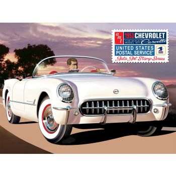 AMT - 1/25 CHEVY CORVETTE USPS STAMP SERIES COLL. TIN 1953