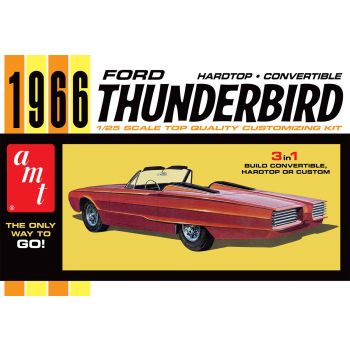 AMT - 1/25 FORD THUNDERBIRD HARDTOP/CONVERTIBLE 1966