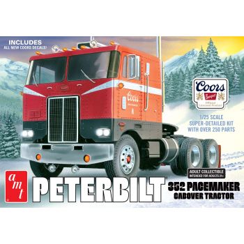 AMT - 1/25 PETERBILT 352 PACEMAKER CABOVER TRACTOR COORS