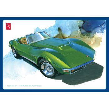 AMT - 1/25 CHEVY CORVETTE ROADSTER 1972 (4/24) *