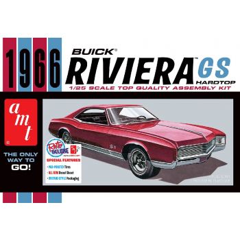 AMT - 1/25 BUICK RIVIERA GS 1966 (6/24) *