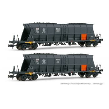 Arnold - 1/160 SNCF 2-P 4-AXLE COAL HOPPER WAG FAOOS CAPCOL (1/24) *