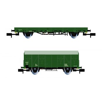 Arnold - Dr 2-p Maintenance Wagons Green Iv (9/22) *arn-hn6567