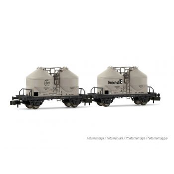 Arnold - DB 2-P PACK OF 2-AXLE SILO WAGON UCS HOCHST IV (9/23) *