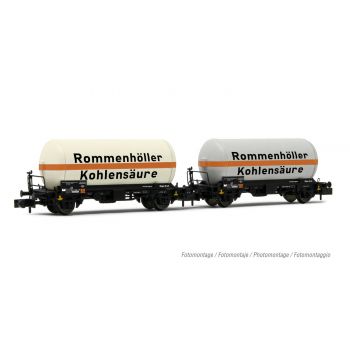 Arnold - Db 2-p 2-axle Gas Tank Wagon Rommenholler Iv, (6/22) *arn-hn6604