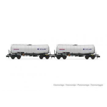 Arnold - SNCF 4-AXLE ISOLATED TANK WAGON NACCO/SOLVAY V (9/23) *