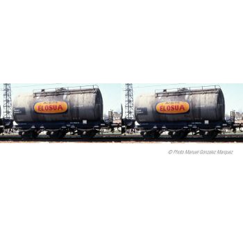 Arnold - RENFE 2-P OF 3-AXLE TANK WAGONS ELOSUA IV (12/23) *