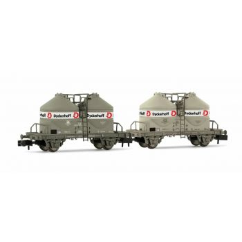 Arnold - DB 2-P PACK OF 2-AXLE SILO W. UCS GR DYCKERHOFF IV (9/23) *