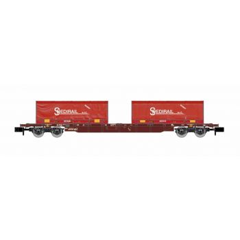 Arnold - FS 4-AXLE CONTAINER WAGON SGNSS BR SPEDIRAIL VI (12/23) *