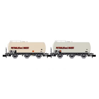 Arnold - 1/160 SNCF 2-P SET 3-AXLE TANK WAG PETROLES GR IV (9/24) *