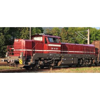 Arnold - CARGO LOG. RAIL S. 4-AXLE DIESEL LOC DE 18 001 VI (9/23) *