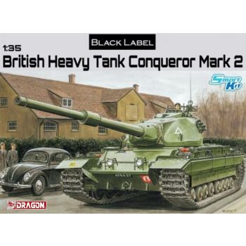 Dragon - 1/35 BRITISH HEAVY TANK CONQUEROR MII BLACK LABEL (9/23) *