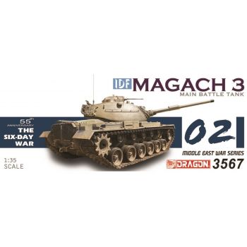 Dragon - 1/35 IDF MAGACH 3 W/BONUS ISRAELI PARATROOPERS (9/22) *