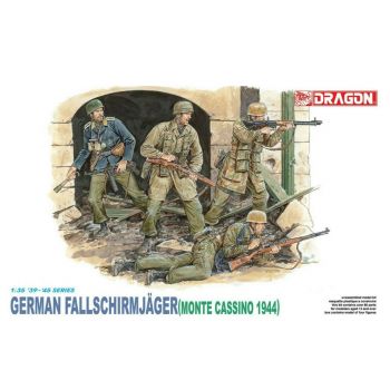 Dragon - 1/35 GERMAN FALLSCHIRMJAGER MONTE CASSINO 1944 (10/23) *