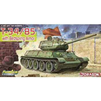 Dragon - 1/35 T-34/85 W/BEDSPRING ARMOR (12/22) *