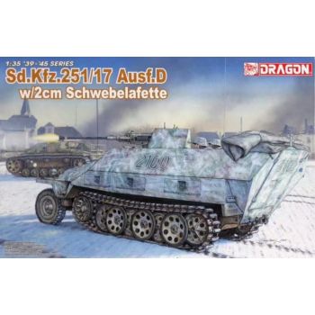 Dragon - 1/35 Sd.kfz.251/17 Ausf.d W/2cm Schwebelafette (12/21) *dra6292