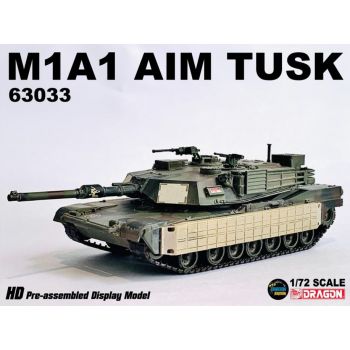 Dragon - 1/72 M1A1 AIM TUSK 1-4 CAV QUARTERHORSE (11/23) *