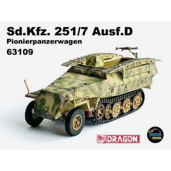 Dragon - 1/72 Sd.kfz.251/7 Ausf.d Pionierpanzerwagen (9/22) * - Dra63109