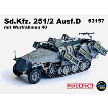 Dragon - 1/72 Sd.kfz.251 Ausf.d Mit Wurfrahmen 40 (9/22) * - Dra63157